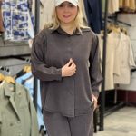 شومیز سیلک تابستانی لخت و ریزشی