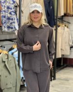 شومیز سیلک تابستانی لخت و ریزشی