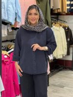 شومیز سیلک تابستانی لخت و ریزشی - تصویر 6