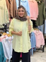 شومیز سیلک تابستانی لخت و ریزشی - تصویر 9