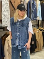 وست جین زنانه مدل زارا (Zara) درجه یک سنگشور - تصویر 3