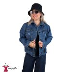 کت جین زنانه مدل لیوایسی کوتاه درجه یک سنگشور - تصویر 2