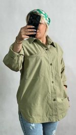 مانتو شومیزی لینن نچرال قد ۷۲ خنک و تابستانی - تصویر 7