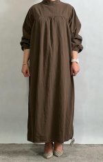 کفتان کتان زنانه بلند قد ۱۲۰ درجه یک - تصویر 2