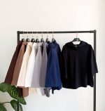 تیشرت باکسی کلاهدار گرم بالا - تصویر 4