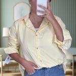 شومیز ۲ تیکه با تاپ جنس پری زنانه
